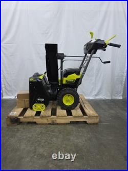 RYOBI 40V HP Brushless 22 2-Stage Cordless Snow Blower with Batteries And Charger