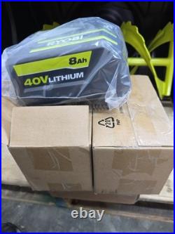 RYOBI 40V HP Brushless 22 2-Stage Cordless Snow Blower with Batteries And Charger