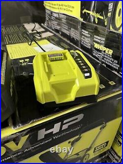 RYOBI 40V HP Whisper 21 in. Single-Stage Battery Snowblower 2-(6ah) battery