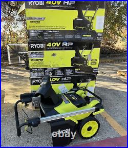 RYOBI 40V HP Whisper Series 21 in. Single-Stage Battery Snowblower Bare tool