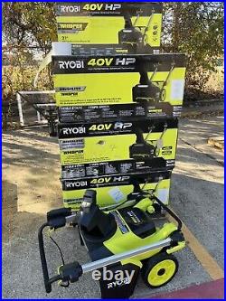 RYOBI 40V HP Whisper Series 21 in. Single-Stage Battery Snowblower Bare tool