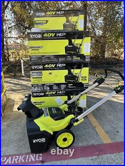 RYOBI 40V HP Whisper Series 21 in. Single-Stage Battery Snowblower Bare tool