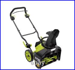 RYOBI Electric Snow Blower 40V 18 in 1-Stage (6ah) battery