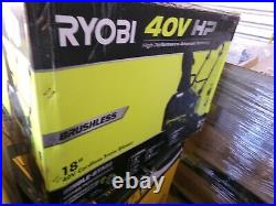 RYOBI Electric Snow Blower 40V 18 in 1-Stage (6ah) battery