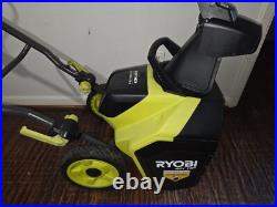 RYOBI Electric Snow Blower 40V HP Brushless 18 in. Single-Stage (Tool-Only)