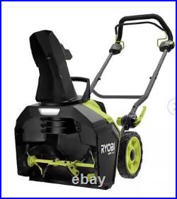 RYOBI RY40809 40V HP Brushless 18 in. Single-Stage Cordless Electric Snow Blower