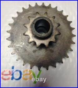 Rare Craftsman Drift Breaker Snowblower 50542 Jackshaft with 12t & 28t Sprockets