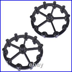 Rear Set of 2 Track Drive Wheels Assembly Drive Cog 631-0002 Part Rubber Track