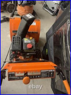 Remington RM2410 Gas Snow Blower 24 in Clearing Width Electric Start Orange