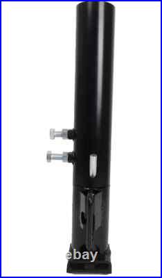 Round Gooseneck Trailer Coupler with Load Bearing Pin 25000 Lbs Round Gooseneck Trailer Coupler with Load Bearing Pin 25000 Lbs