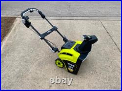 RyobI 40V HP Brushless Whisper Series 22 TwoStage Snow Blower tool only RyobI 40V HP Brushless Whisper Series 22 TwoStage Snow Blower tool only