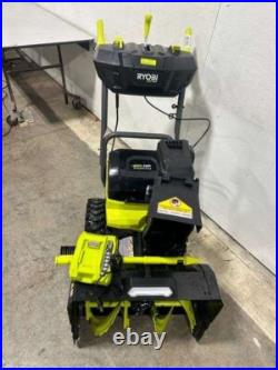 RyobI 40V HP Brushless Whisper Series 22 TwoStage Snow Blower tool only RyobI 40V HP Brushless Whisper Series 22 TwoStage Snow Blower tool only