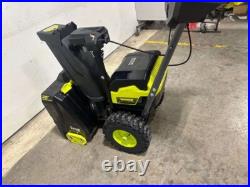 RyobI 40V HP Brushless Whisper Series 22 TwoStage Snow Blower tool only RyobI 40V HP Brushless Whisper Series 22 TwoStage Snow Blower tool only