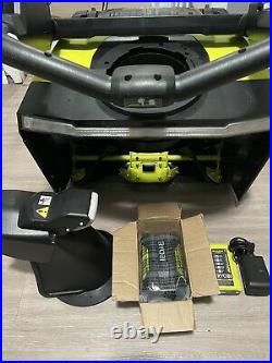 Ryobi 20in. 40V Single Stage Brushless Cordless Electric Snow Blower (RY40850) 2