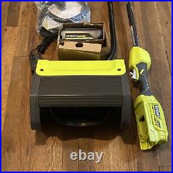Ryobi 40V 12 Snow Shovel Blower Cordless with Battery & Charger Kit RY408110