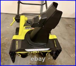 Ryobi 40V 21 Single-Stage Auger-Propelled Snow Blower (Tool Only)