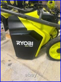 Ryobi 40V HP Brushless 18 in. Single-Stage Cordless Electric Snow Blower RY40809