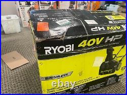 Ryobi 40V HP Brushless 18 in Single Stage Cordless Electric Snowblower RY40809BT