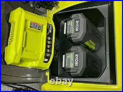 Ryobi 40v Brushless 21 Snow Blower With 2 Batteries & Charger (READ) (715025-1)