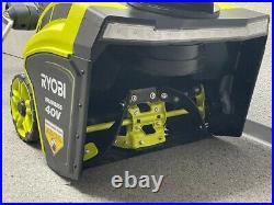 Ryobi 40v Brushless 21 Snow Blower With 2 Batteries & Charger (READ) (715025-1)