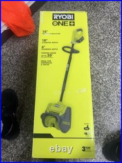 Ryobi ONE+ 18V 10 in. Cordless Electric Snow Shovel with 4.0 Ah Battery & Charger Ryobi ONE+ 18V 10 in. Cordless Electric Snow Shovel with 4.0 Ah Battery & Charger
