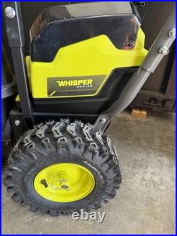 Ryobi RY408015 40V HP Brushless Whisper Serie 22 TwoStage Snow Blower TOOL ONLY Ryobi RY408015 40V HP Brushless Whisper Serie 22 TwoStage Snow Blower TOOL ONLY