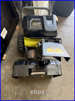 Ryobi RY408015 40V HP Brushless Whisper Serie 22 TwoStage Snow Blower TOOL ONLY