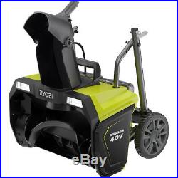 Ryobi RY40840 20 in. 40-Volt Brushless Cordless Electric Snow Blower