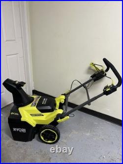 Ryobi RY40HPSN02 40V 21 single stage Snow Blower -Tool Only