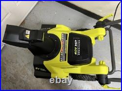 Ryobi RY40HPSN02 40V 21 single stage Snow Blower -Tool Only