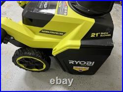 Ryobi RY40HPSN02 40V 21 single stage Snow Blower -Tool Only