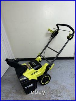 Ryobi RY40HPSN02 40V 21 single stage Snow Blower Tool only
