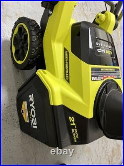 Ryobi RY40HPSN02 40V 21 single stage Snow Blower Tool only