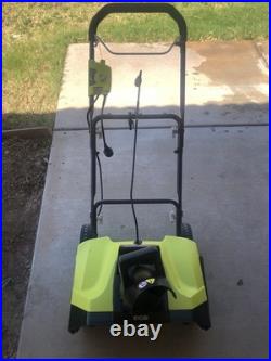 Ryobi RYAC803-S 20 in. 13 Amp Corded Electric Snow Blower, (please read des)