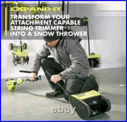Ryobi RYSNW00 Snow Thrower Attachment Black/Green