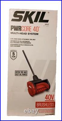 SKIL PSS1200 PWR CORE 40 -12 Snow Shovel Att SKIL Multi-Head System- Open Box