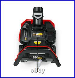 SNOW BLOWER Electric Cordless 20 82V Lithium-Ion Battery and Charger Included