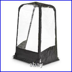 SNOW BLOWER PROTECTION CAB Attachment Cold Equipment Blocks Away Wind Blocker