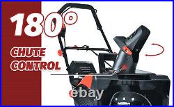 SNOW BLOWER Shovel Thrower 18 Electric Cordless 40V Battery Charger Included
