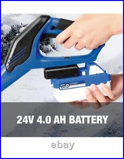 SNOW JOE 24V-SS13 24-Volt IONMAX Cordless Snow Shovel Kit With 4.0-Ah Battery