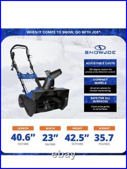 SNOW JOE Ultra 21 Inch 15 Amp Electric Snow Thrower (Open Box)