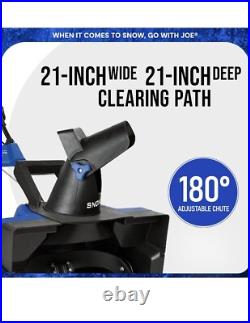SNOW JOE Ultra 21 Inch 15 Amp Electric Snow Thrower (Open Box)