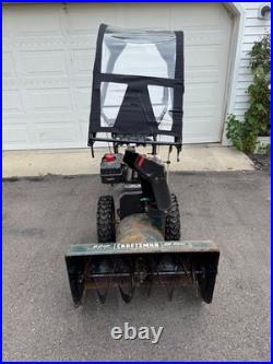 Sears Craftsman snowblower 9HP 29 inch dual stage self propelled