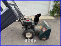 Sears Craftsman snowblower 9HP 29 inch dual stage self propelled