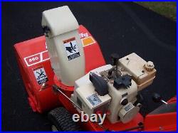 Simplicity 2 stage snow blower 5hp, 24 wide, electric start