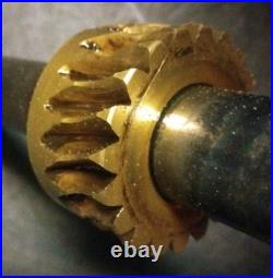 Simplicity 860 Snowblower 1 Dia Auger Shaft 1667983SM & Good Gear 1666509SM