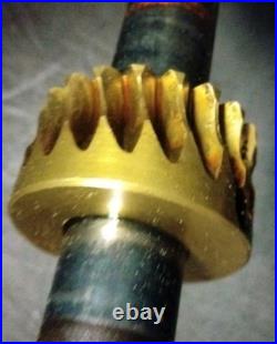 Simplicity 860 Snowblower 1 Dia Auger Shaft 1667983SM & Good Gear 1666509SM