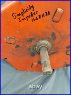Simplicity Snowblower Impeller, 1668113A, for 1080, 860, 560, 8 & 10 H. P