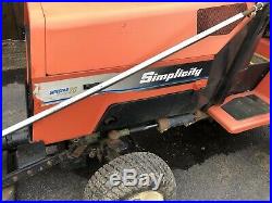 Simplicity Sunststar 20 Hydo With 48 2 Stage Snowblower. BEAST