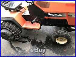 Simplicity Sunststar 20 Hydo With 48 2 Stage Snowblower. BEAST